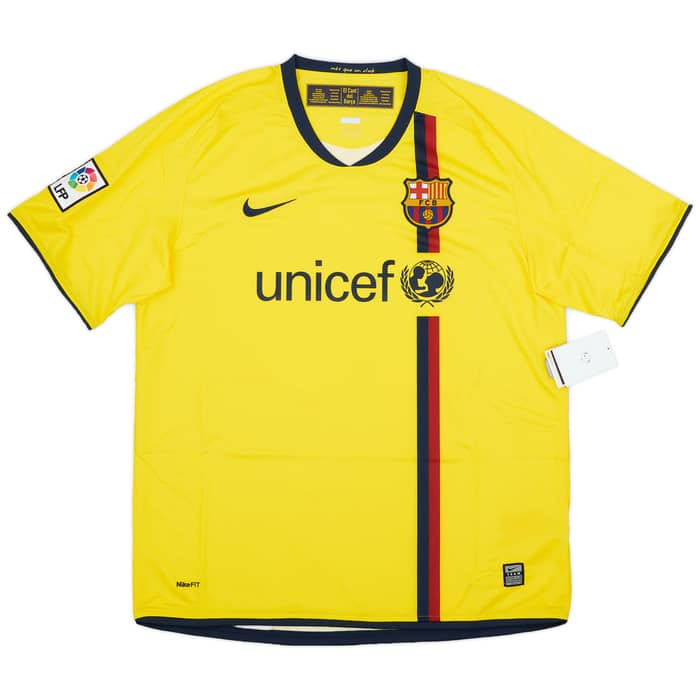 2008-10 Barcelona Away Shirt Messi #10 (L)