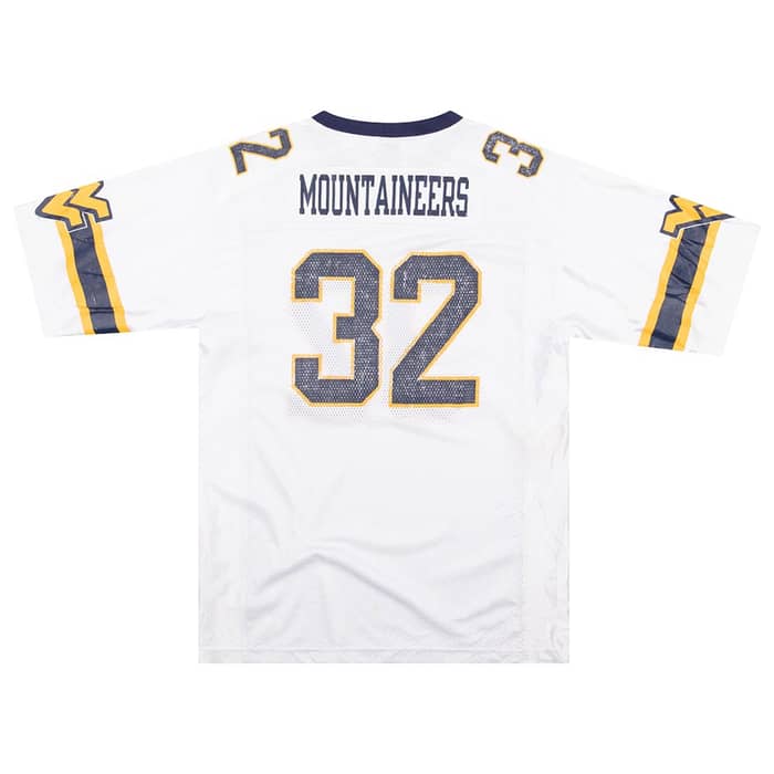 1990s West Virginia Mountaineers #32 Starter Jersey (Away) M