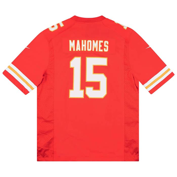 2017-23 Kansas City Chiefs Mahomes #15 Nike Game Jersey (Home) L - W/Tags
