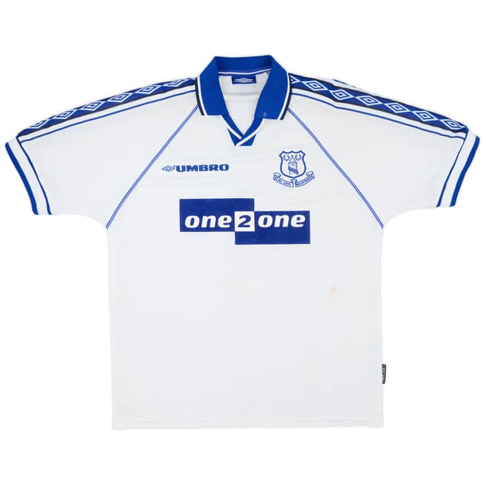 1998-99 Everton Away Shirt Ferguson #9 - 6/10 - (L)