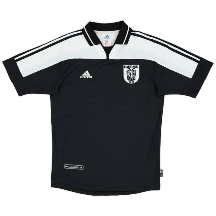 2000-01 PAOK Away Shirt Okkas #9 - 7/10 - (S)
