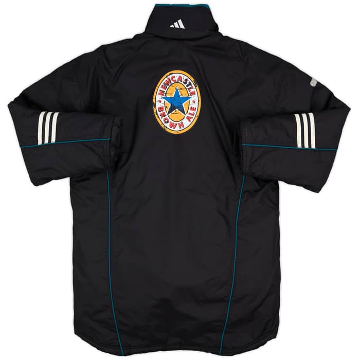 1999-00 Newcastle adidas Padded Bench Coat - 6/10 - (S)