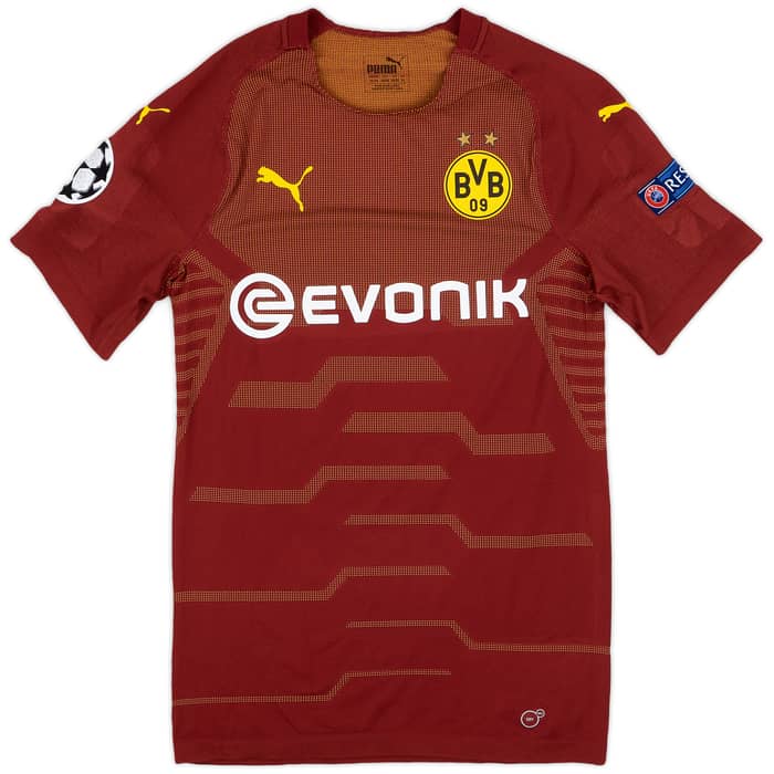 2018-19 Borussia Dortmund Player Issue Champions League Third Shirt Toprak #36