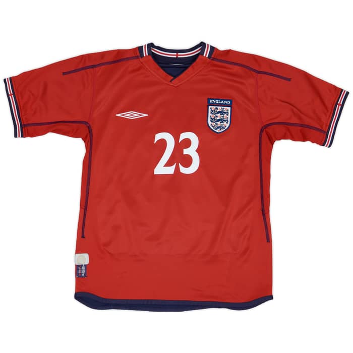 2002-04 England Away Shirt Rooney #23 - 9/10 - (XL.Boys)
