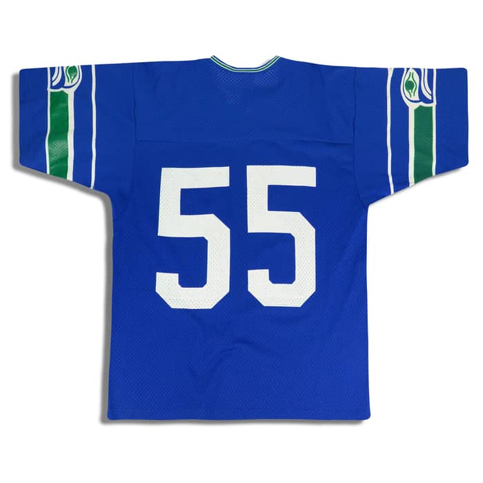 1987-89 Seattle Seahawks Bosworth #55 Rawlings Jersey (Home) L