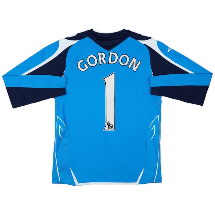 2007-09 Sunderland GK Shirt Gordon #1 - 9/10 - (XL.Boys)