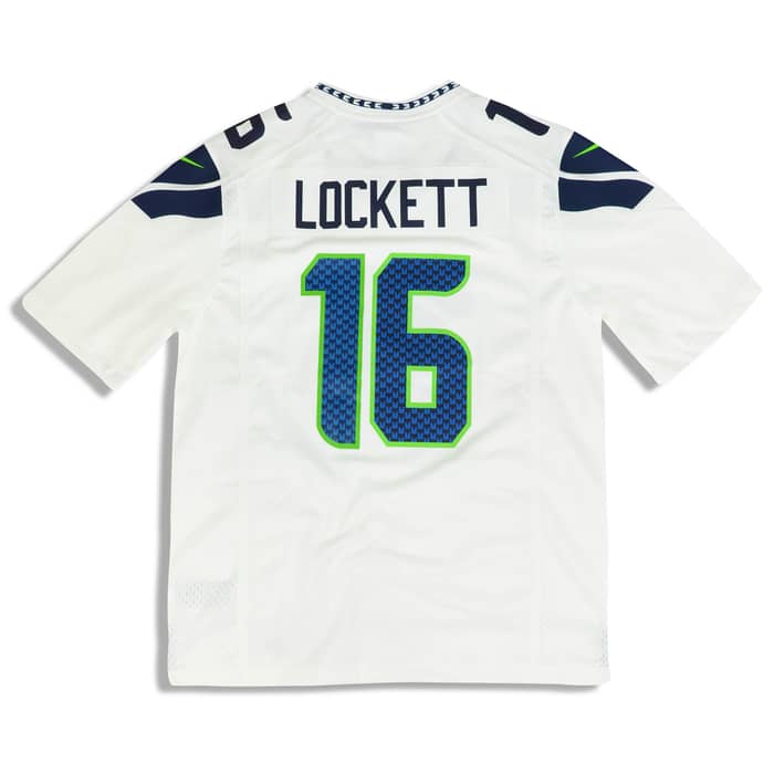 2018-19 Seattle Seahawks Lockett #16 Nike Game Jersey (Away) M - W/Tags