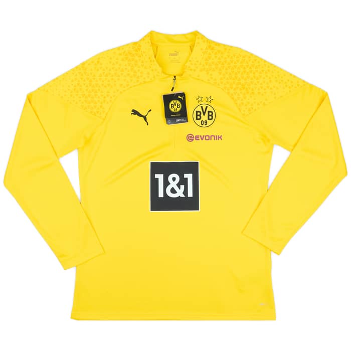 2023-24 Borussia Dortmund Player Issue 1/4 Zip Training Top (XL)