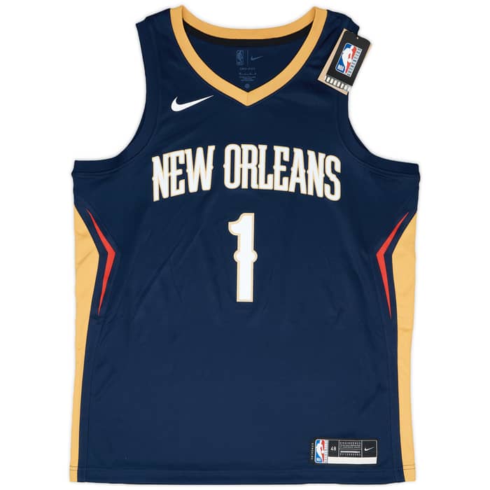 2019-25 New Orleans Pelicans Williamson #1 Nike Swingman Away Jersey (L)