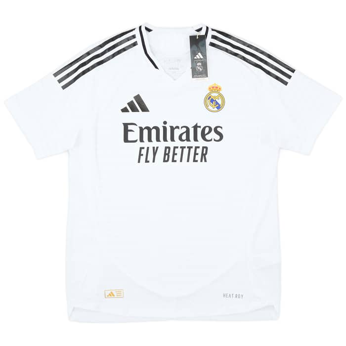 2024-25 Real Madrid Authentic Home Shirt