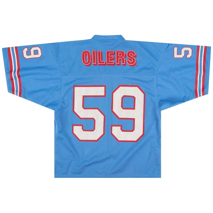 1990-95 Houston Oilers #59 Pro One Training Jersey L