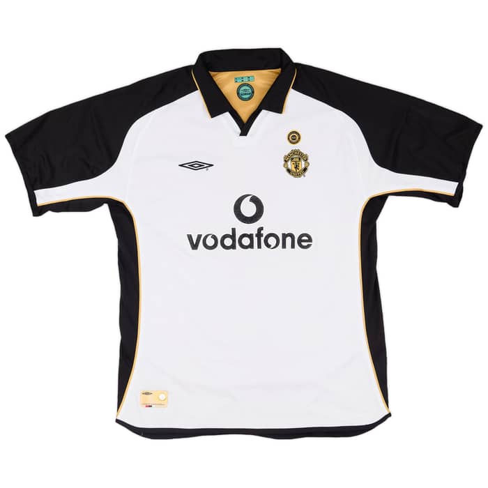 2001-02 Manchester United Centenary Away/Third Shirt Scholes #18 - 7/10 - (XL)
