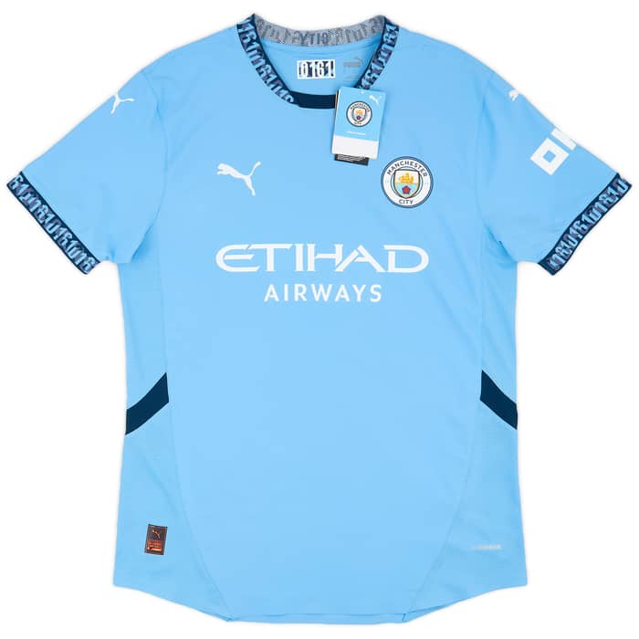 2024-25 Manchester City Authentic Home Shirt Foden #47