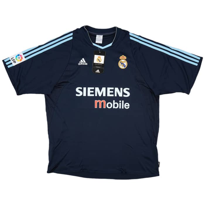 2003-04 Real Madrid Away Shirt Zidane #5 (XL)