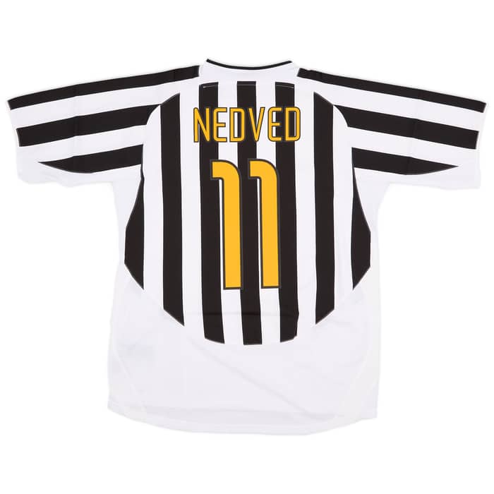 2003-04 Juventus Home Shirt Nedved #11 (L)