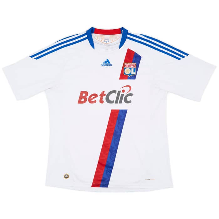 2010-11 Lyon Home Shirt M.Bastos #11 - 7/10 - (XL)