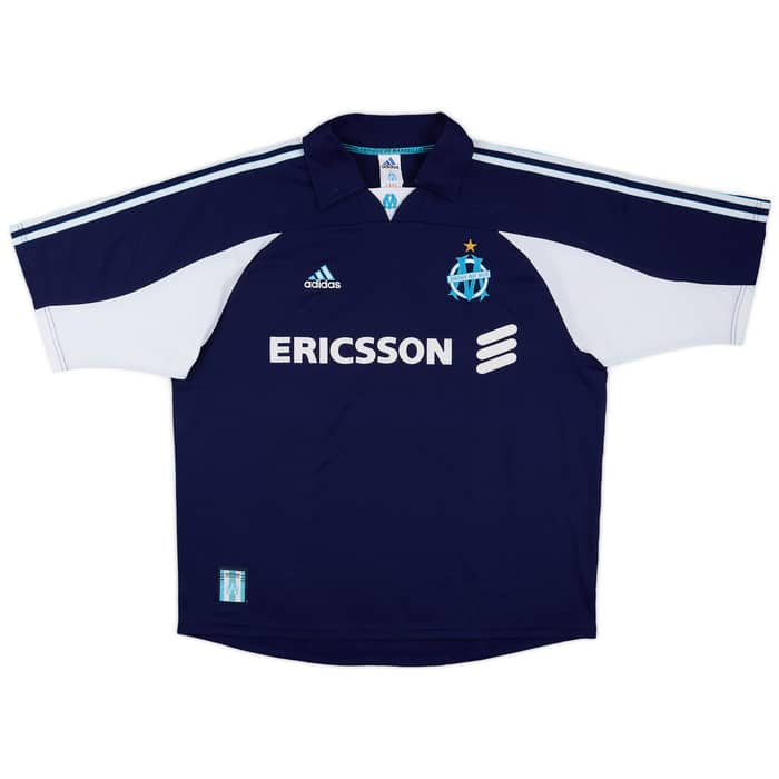 1999-00 Olympique Marseille Away Shirt Pires #7 - 8/10 - (XL)