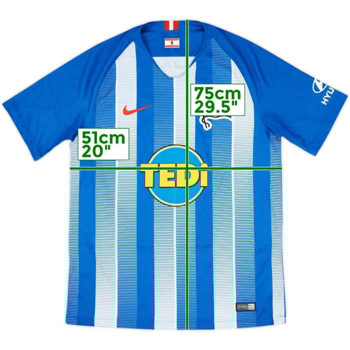 2018-19 Hertha Berlin Home Shirt - 10/10 - (M)