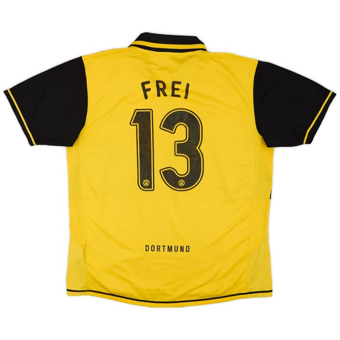 2007-08 Borussia Dortmund Home Shirt Frei #13 - 5/10 - (XXL)