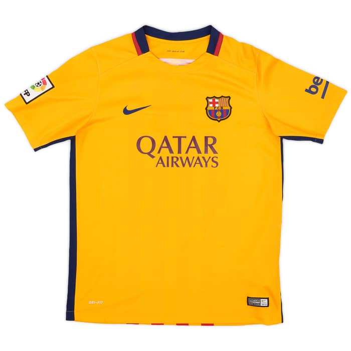 2015-16 Barcelona Away Shirt - 9/10 - (XL.Boys)