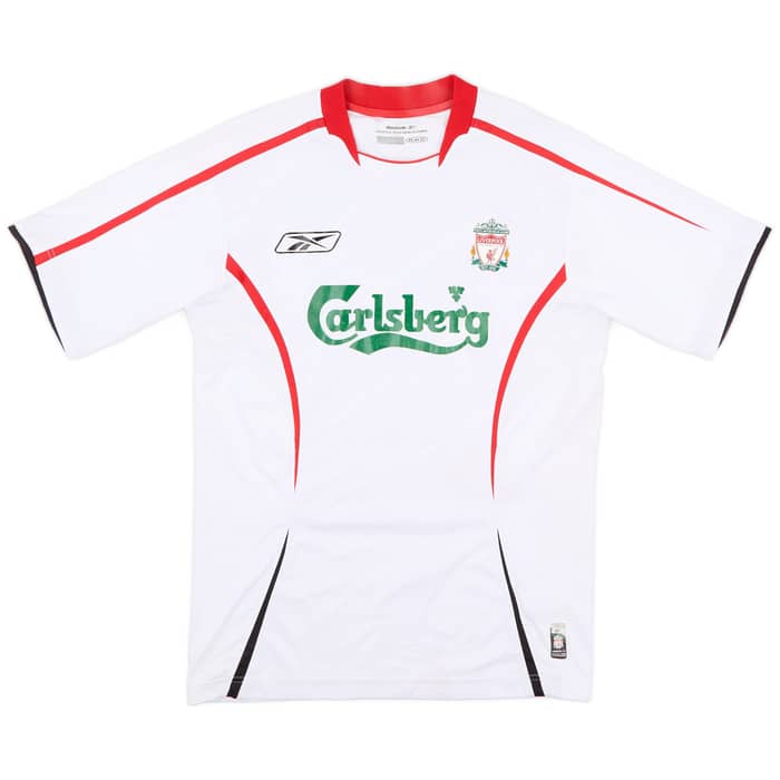 2005-06 Liverpool Away Shirt Gerrard #8 - 5/10 - (S)