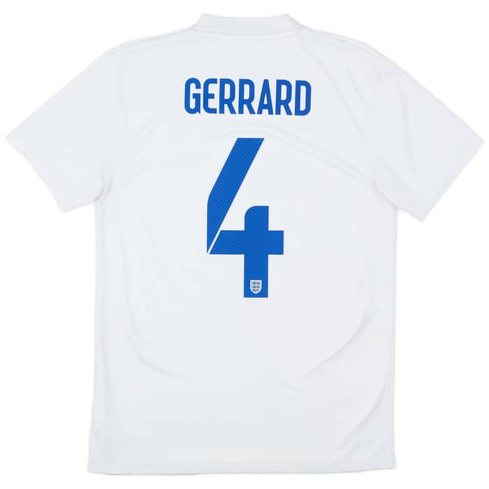 2014-15 England Home Shirt Gerrard #4 - 6/10 - (S)