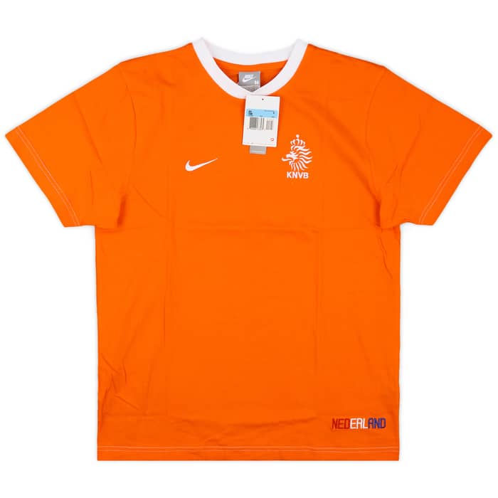 2008-09 Netherlands Nike Cotton Tee Nederland #88 (M)