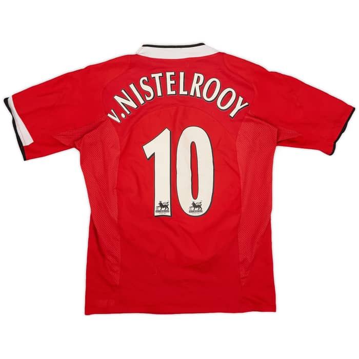 2004-06 Manchester United Home Shirt V. Nistelrooy #10 - 5/10 - (S)