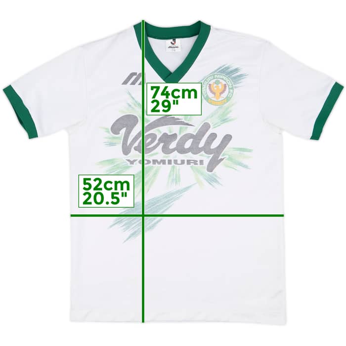 1993-95 Verdy Kawasaki Mizuno Training Shirt - 6/10 - (L)
