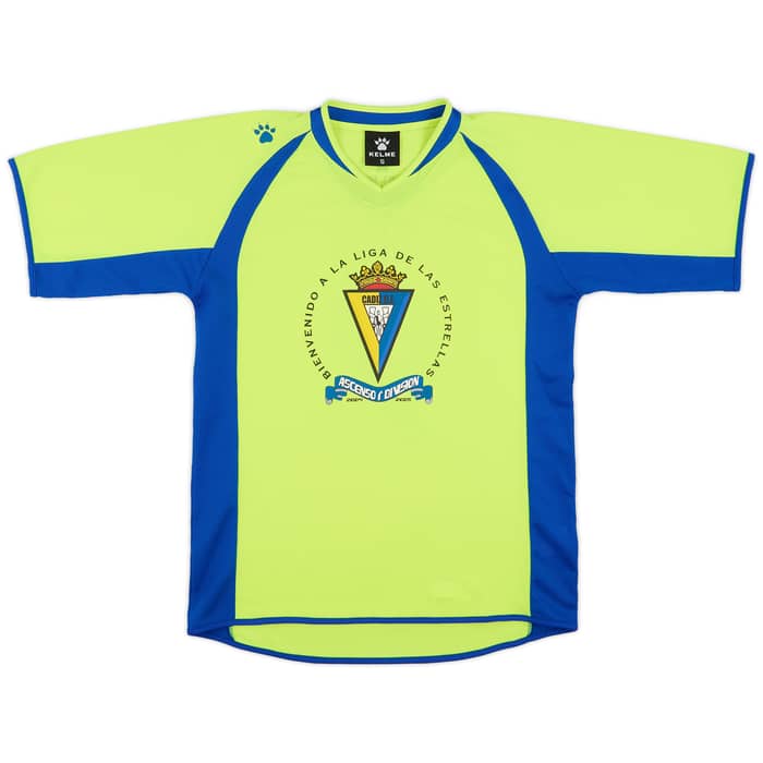2004-05 Cadiz Kelme Training Shirt Oli #9 - 5/10 - (S)