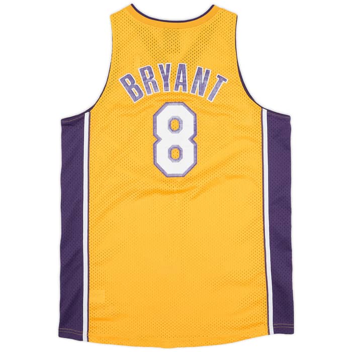 2000-04 LA Lakers Bryant #8 Nike Swingman Home Jersey - 6/10 - (XL.Boys)
