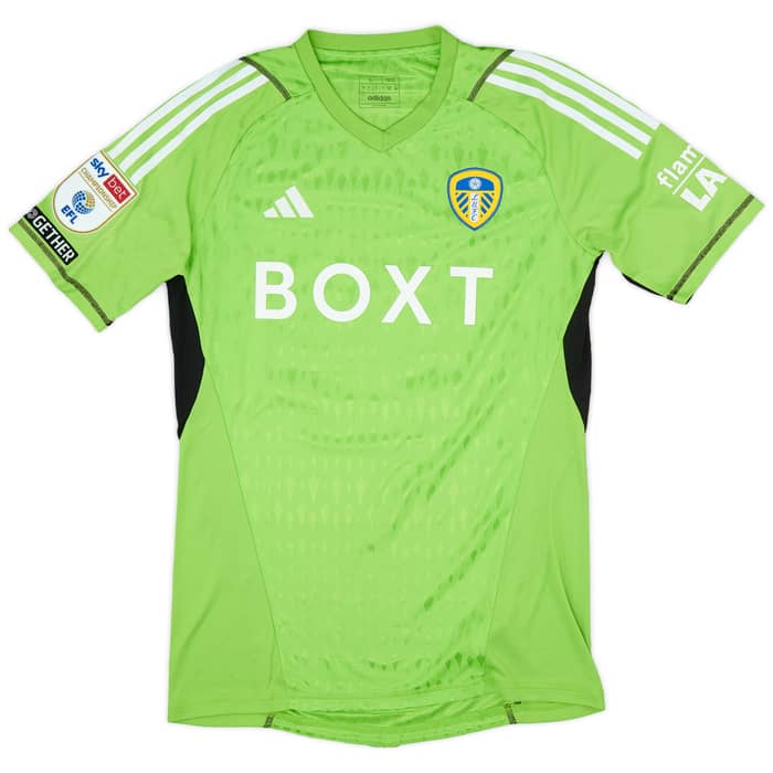 2023-24 Leeds Match Issue GK Shirt Klaesson #13