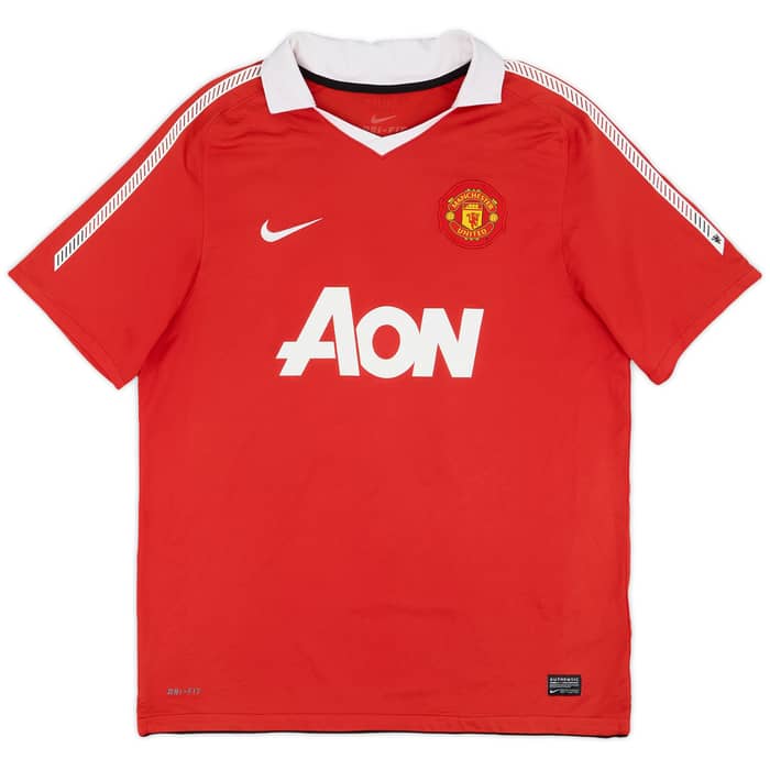 2010-11 Manchester United Home Shirt Rooney #10 - 7/10 - (L)