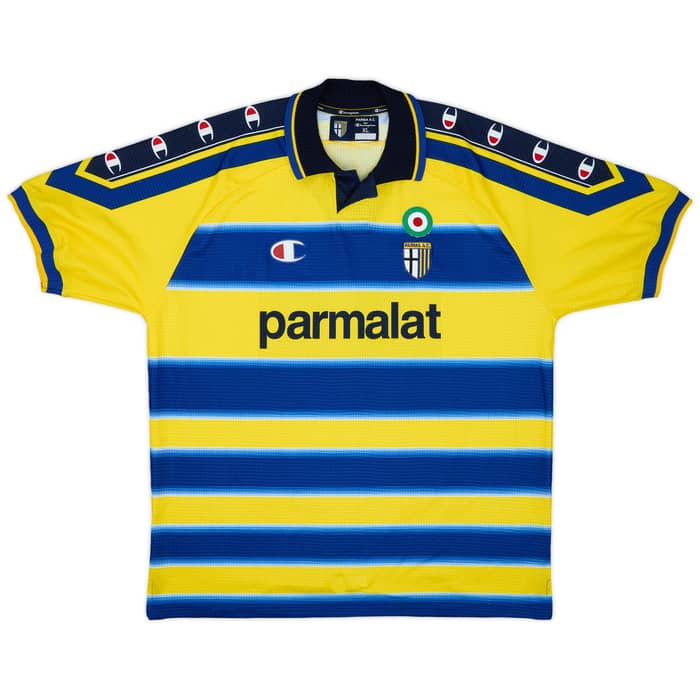 1999-00 Parma Home Shirt Ortega #10 - 9/10 - (XL)