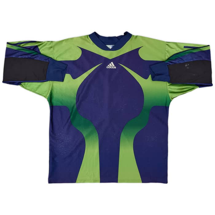 1990s adidas Template GK Shirt #1 - 6/10 - (XXL)