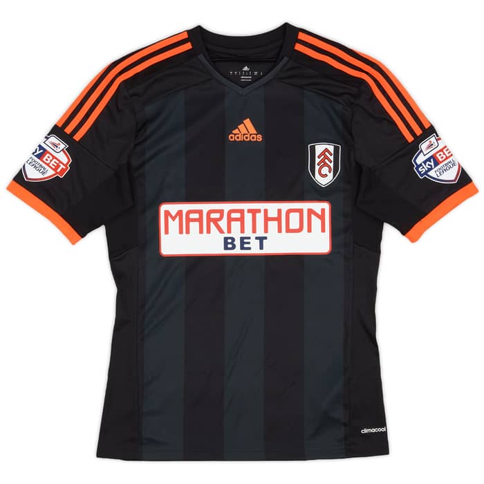 2014-15 Fulham Match Issue Away Shirt Roberts #14