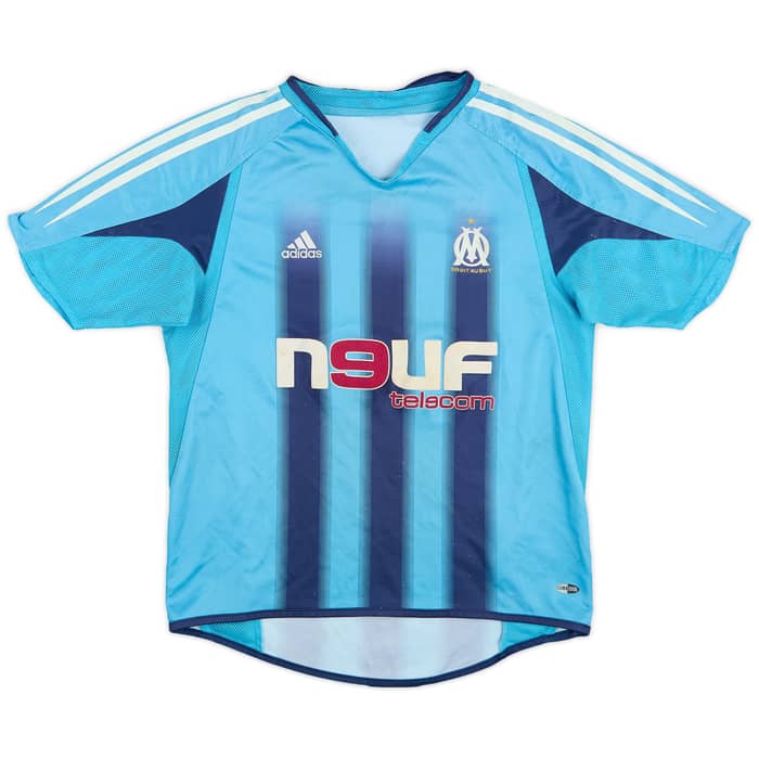 2004-05 Olympique Marseille Away Shirt Quentin - 5/10 - (S.Boys)