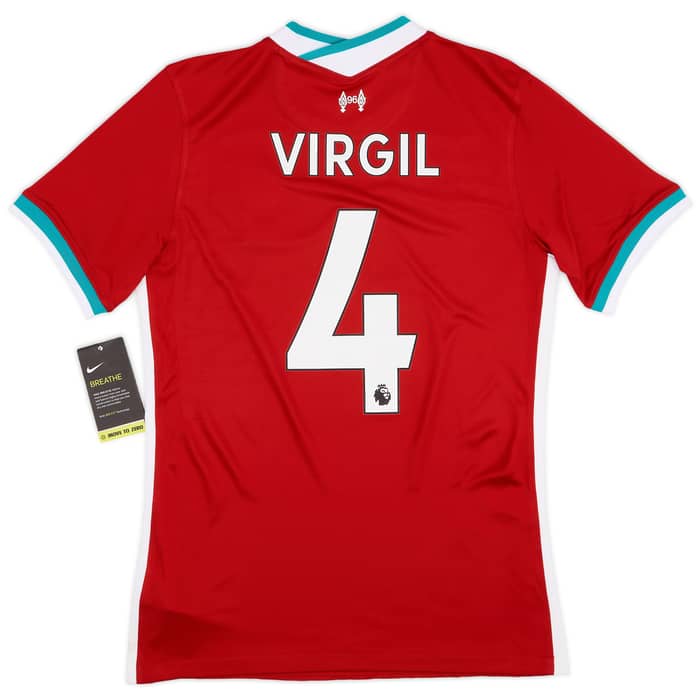 2020-21 Liverpool Home Shirt Virgil #4 (S)