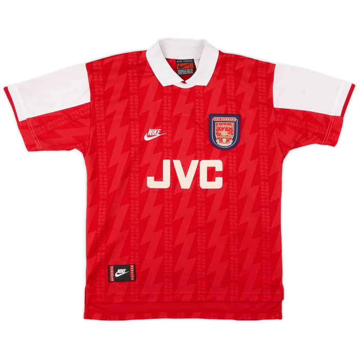 1994-96 Arsenal Home Shirt Adams #6 - 8/10 - (S)