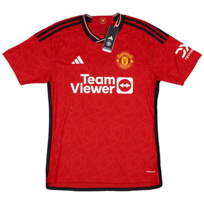 2023-24 Manchester United Home Shirt Mainoo #37