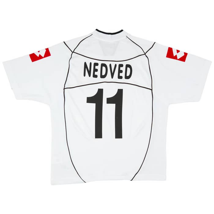 2002-03 Juventus Away Shirt Nedved #11 - 7/10 - (L)