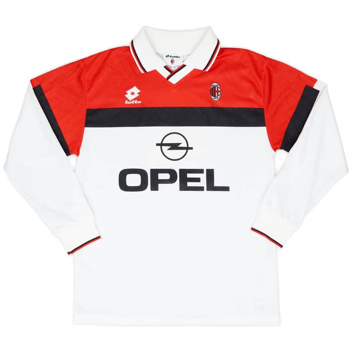 1994-95 AC Milan Match Issue Away Shirt #6