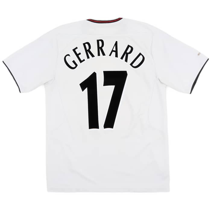 2003-04 Liverpool Away Shirt Gerrard #17 - 6/10 - (L)