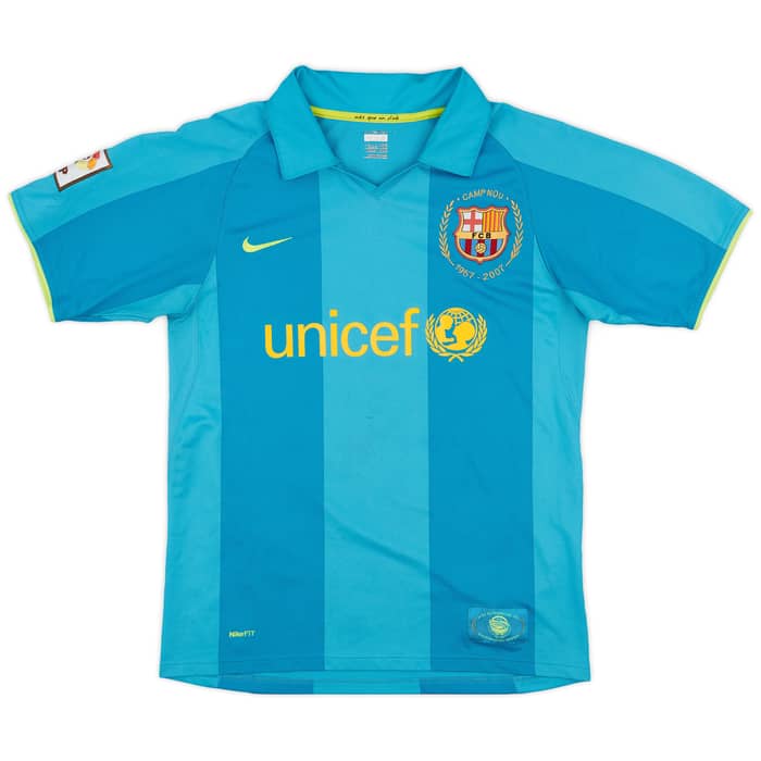 2007-09 Barcelona Away Shirt Messi #19 - 5/10 - (S)