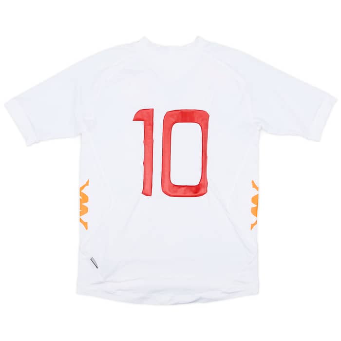 2011-12 Roma Away Shirt #10 - 4/10 - (XL.Boys)