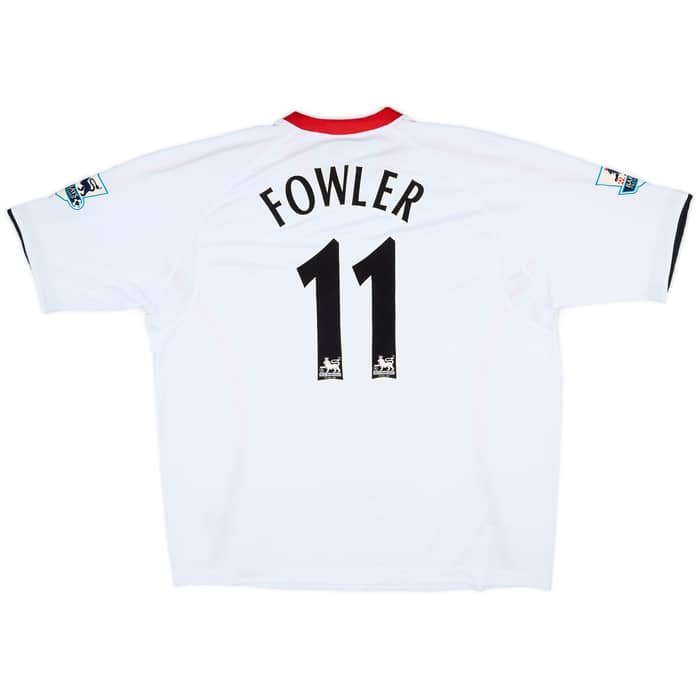 2005-06 Liverpool Away Shirt Fowler #11 (XXL)
