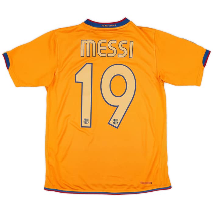 2006-08 Barcelona Away Shirt Messi #19 - 8/10 - (S)