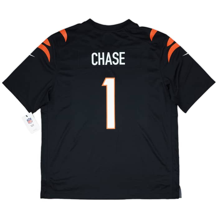 2021-24 Cincinnati Bengals Chase #1 Nike Game Home Jersey (XXL)