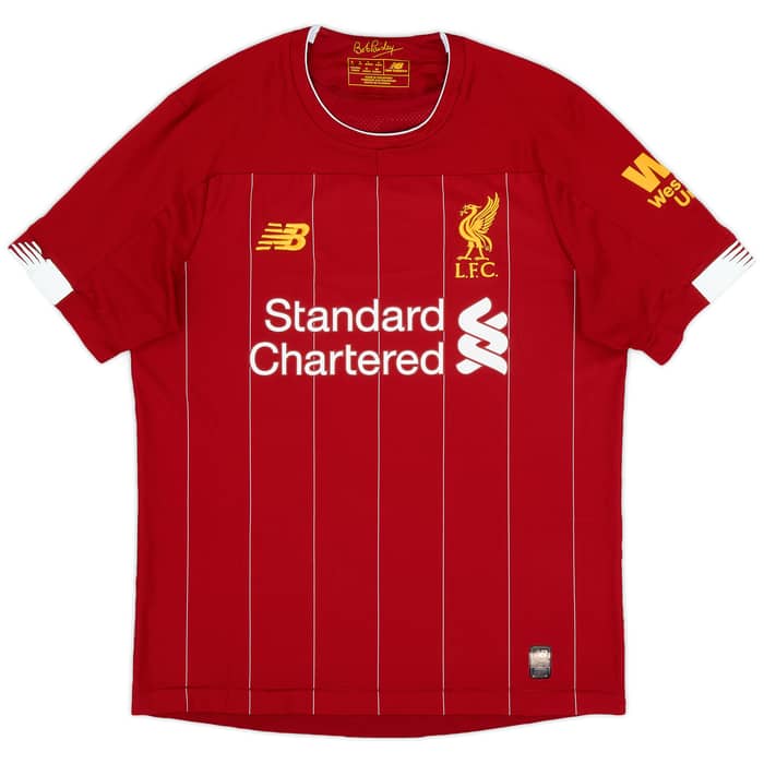2019-20 Liverpool Home Shirt Virgil #4 - 7/10 - (S)