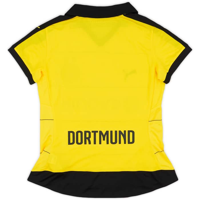 2015-16 Borussia Dortmund Home Shirt - 7/10 - (Women's M)